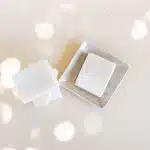 white square plastic on white surface