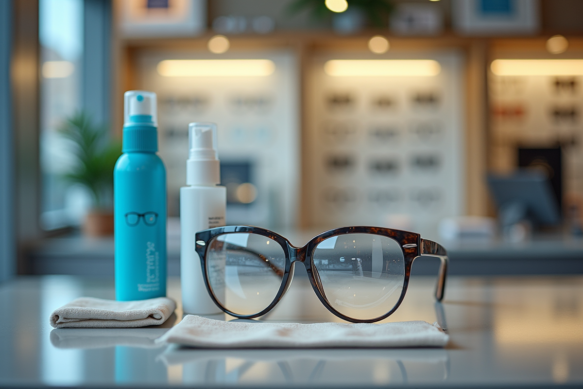 entretien lunettes